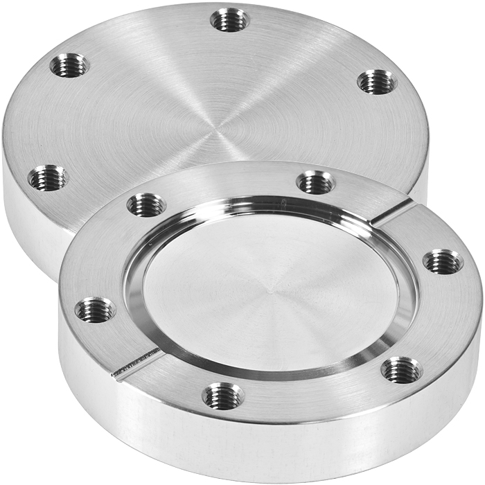 CF Blank Tapped Flange<br>Model No.:VFF02C<br/>  