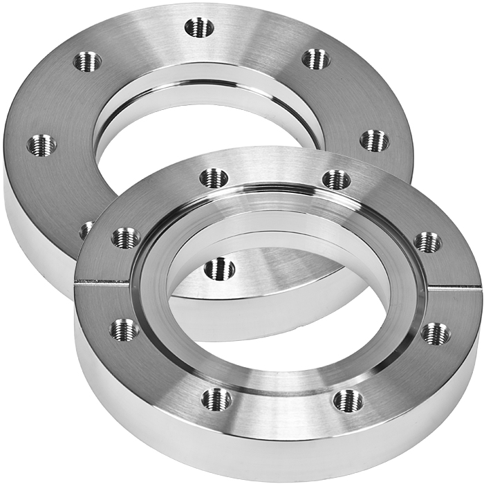 CF Bored Blank Tapped Flange<br>Model No.:VFF04C<br/>  
