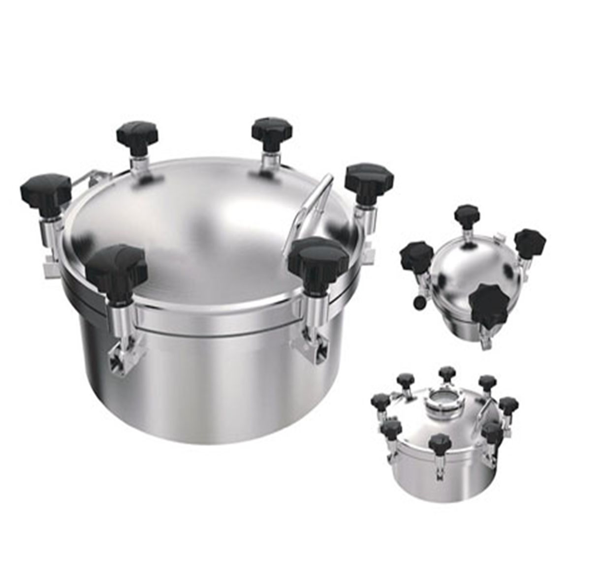 Pressure Round Manway<br>Model No.:DTM01P<br/> 