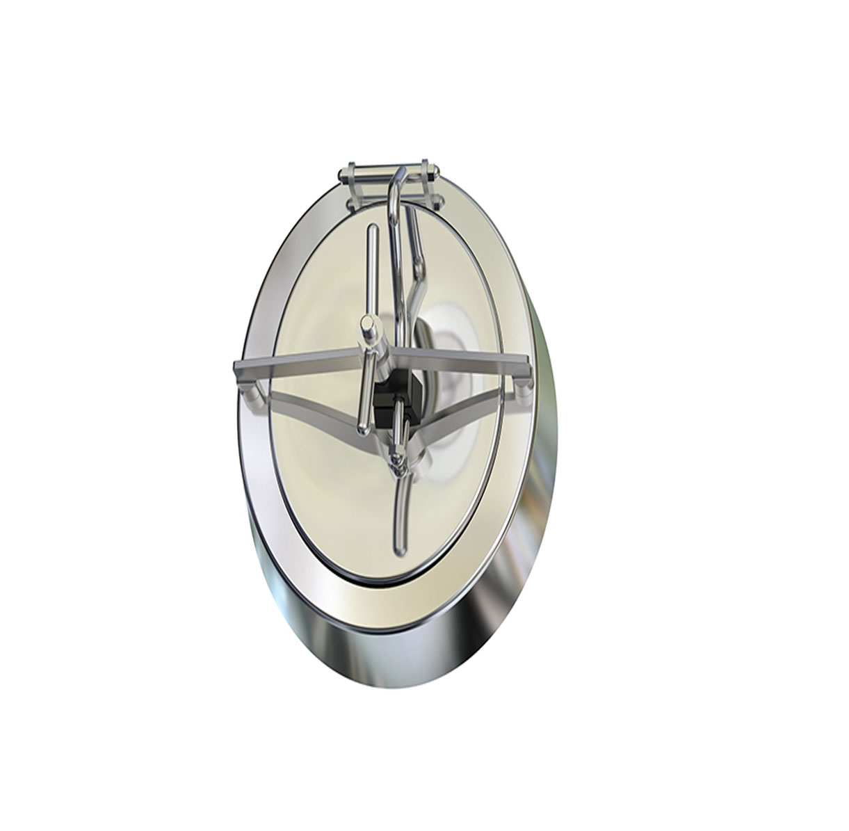 Elliptical Manway with Pressure <br>Model No.:DTM02E<br/>  
